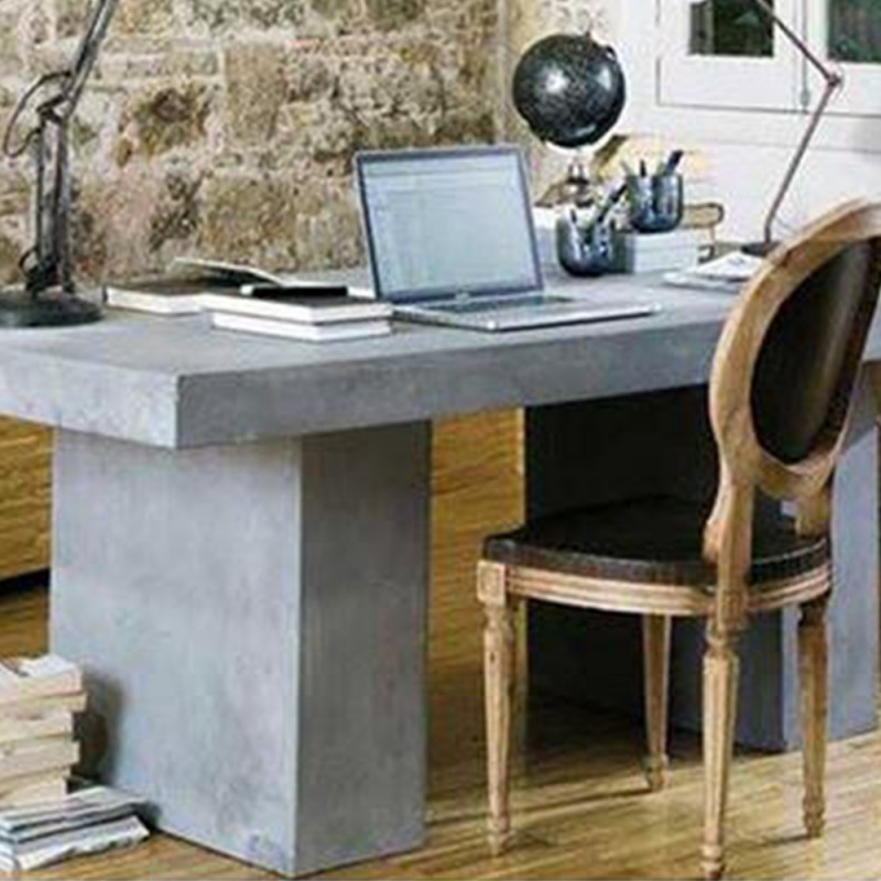 Tavolo scrivania Concrete cemento - Arredamento low cost made in italy