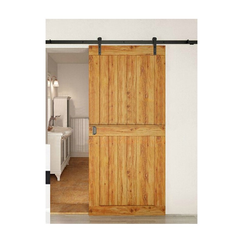 Porta scorrevole interno muro in legno barn Designxtutti