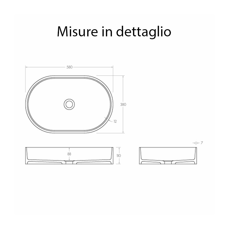 Mobile bagno a terra per lavabo con cassetti in legno massello finitura  rovere - Almira - XLAB Design