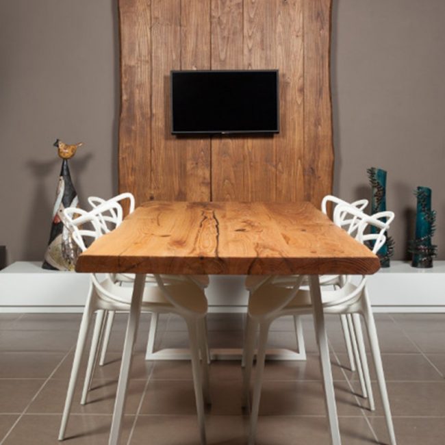 Tavolo legno massello 3 metri - Artigianale di gran Lusso - Made in Italy